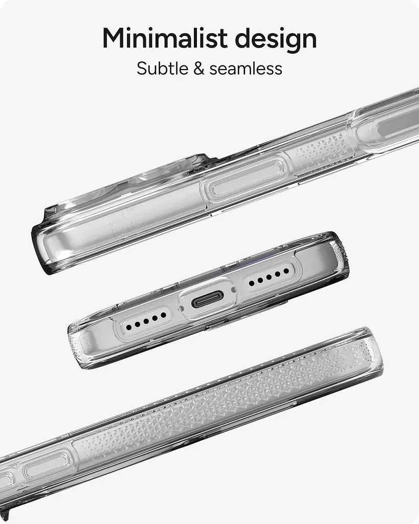 Чохол протиударний для iPhone 17 Pro Max (6.9") ZAGG Gear4 Crystal Palace MagSafe Clear Case Прозорий - фото 10