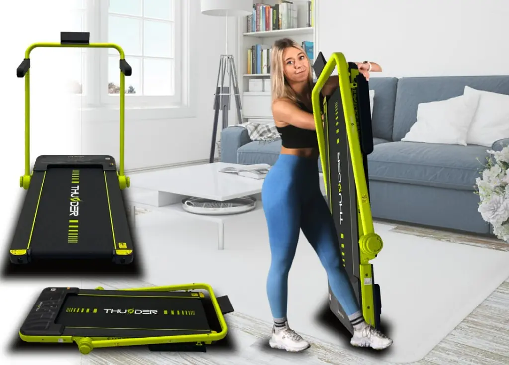 Беговая дорожка THUNDER IMPACT-LIME - фото 4