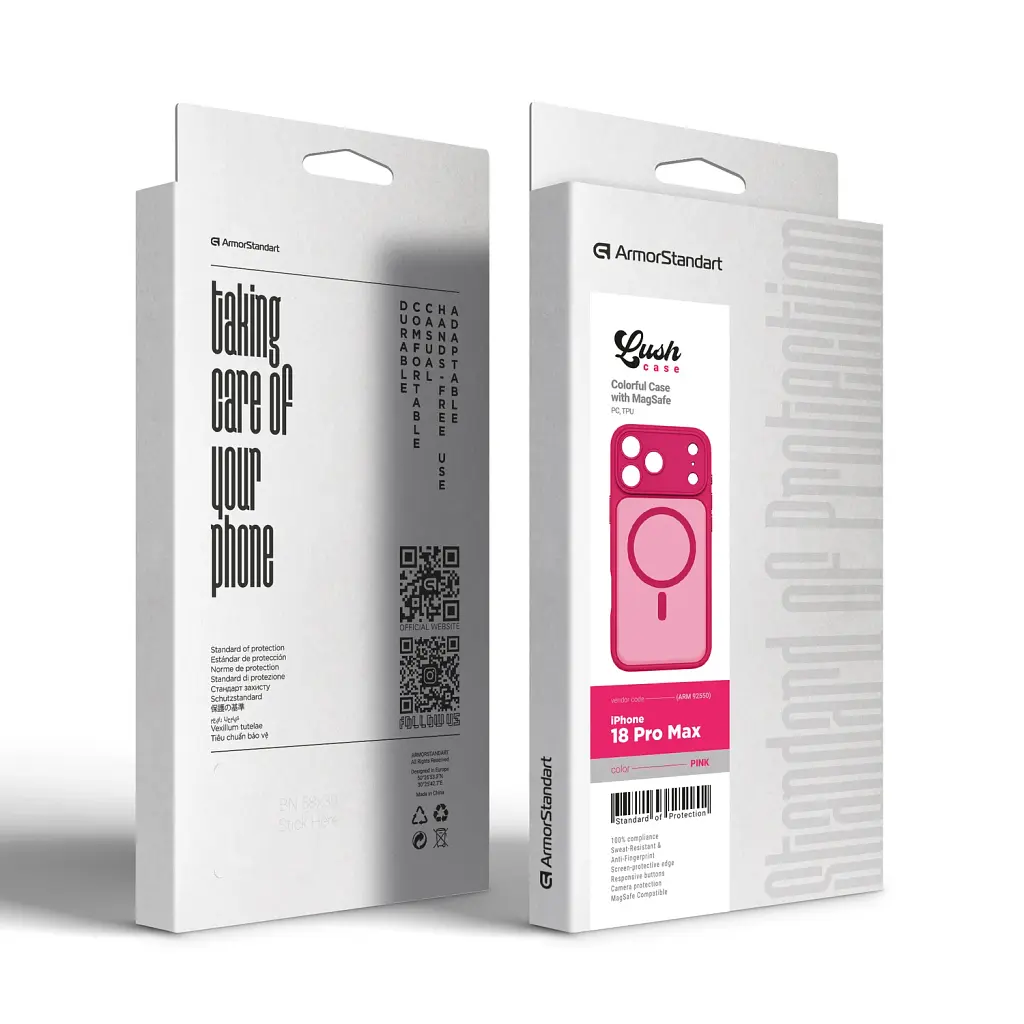 Чохол ArmorStandart Lush MagCase для Apple iPhone 18 Pro Max Pink - фото 6