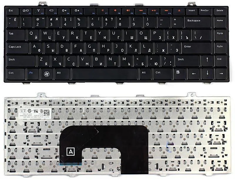 Клавіатура для ноутбука Dell Studio (14, 14Z, 1440, 1450, 1457) Black - фото 3