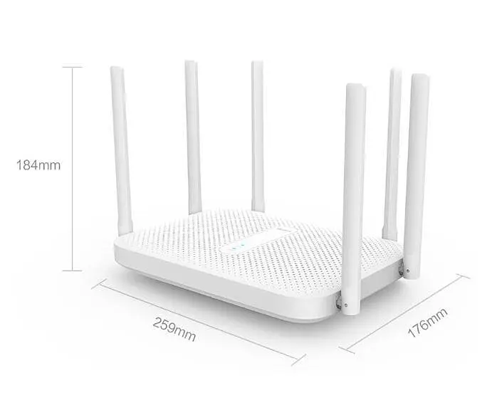 Wi-Fi роутер беспроводной маршрутизатор Xiaomi Router Redmi AC2100 1Gbit белый - фото 5