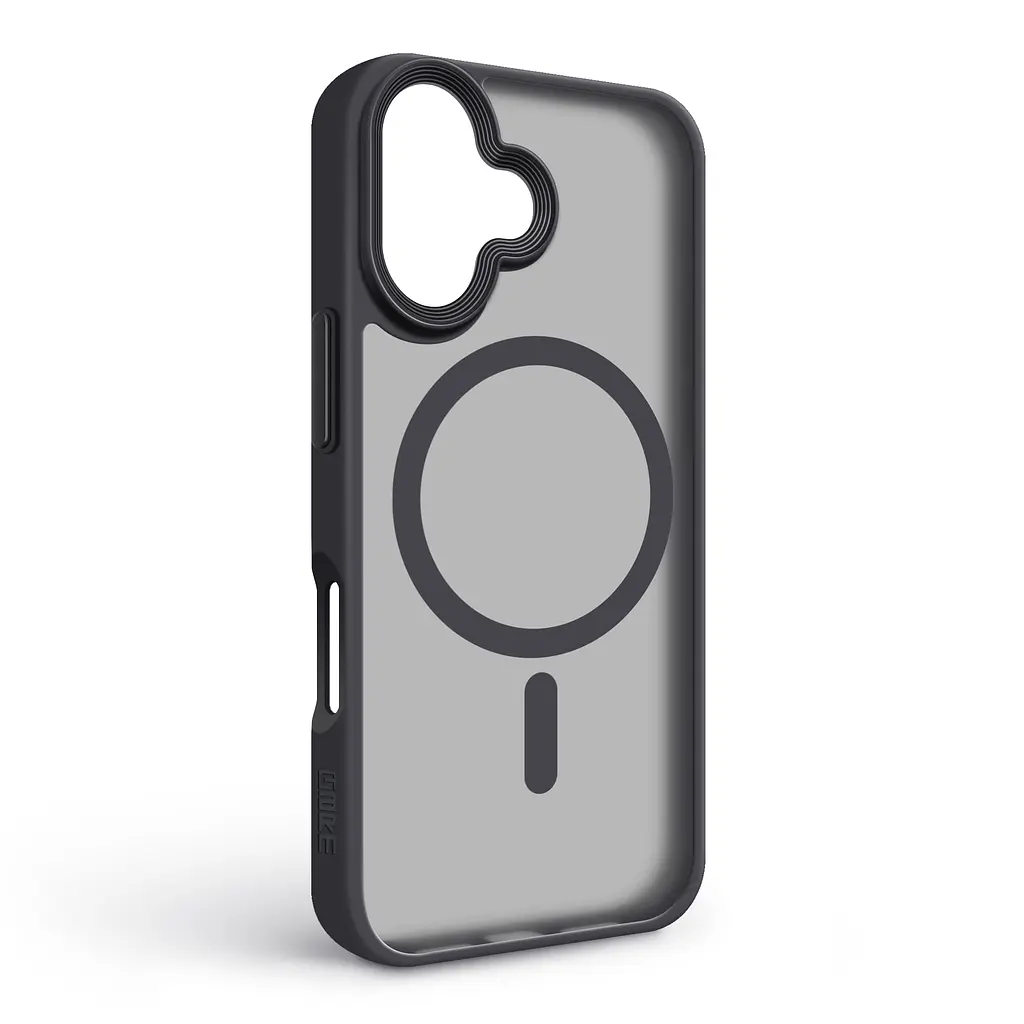 Чехол для Apple iPhone 17, Uniq MagCase, черный, противоударный, панель-накладка с магсейф, ударопрочный TPU+PC, с магнитом MagSafe, поддержка полноценной беспроводной зарядки, ArmorStandart (ARM86261) - фото 2
