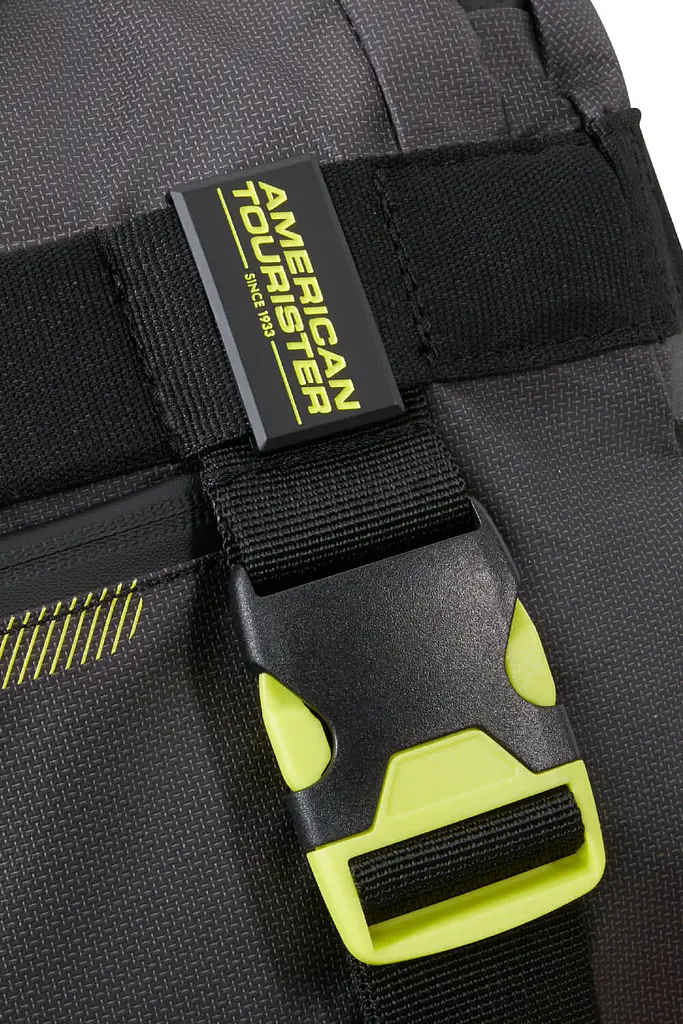 Дорожня Сумка-Рюкзак American Tourister URBAN TRACK BLACK/LIME 40х30х20 MD1*19216 - фото 6