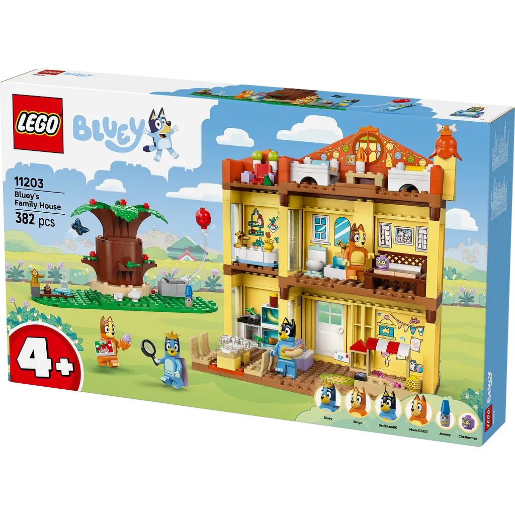 Конструктор LEGO Bluey Семейный дом Блуи 382 детали (11203) - фото 2