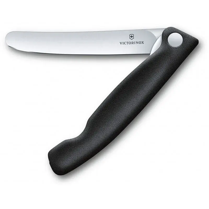 Кухонний ніж Victorinox SwissClassic Foldable Paring 11 см Black (6.7803.FB) - фото 2