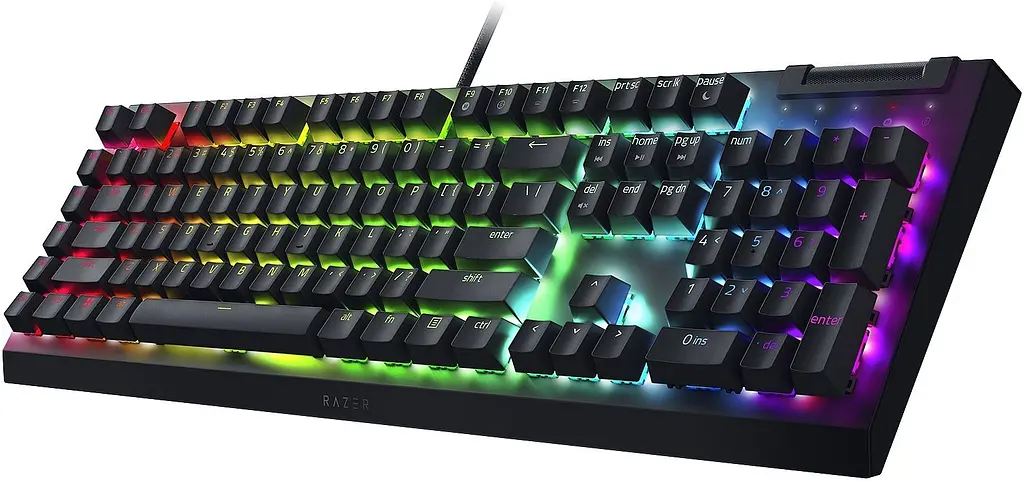 Клавіатура механічна BlackWidow V4 X, 110key, Yellow Switch, USB-A, EN/RU, RGB, чорний Razer teh0013911 - фото 5