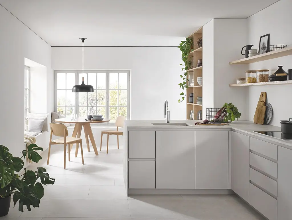 Набор смесителей Grohe Eurosmart 4 в 1 для ванной и кухни UA123248M3 Хром - фото 4