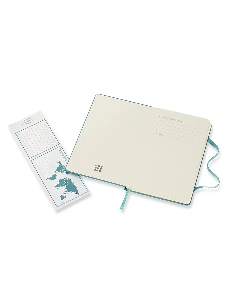 Записник Moleskine Classic кишеньковий, Лінійка Океанський Синій (MM710B35) - фото 3