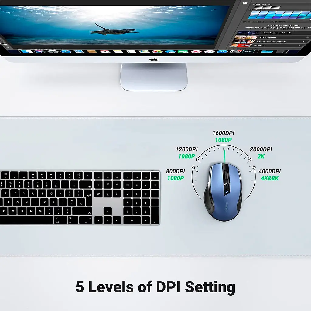 Миша Ugreen MU006 Blue (15064) [88095] - фото 5