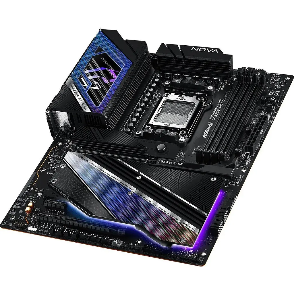 Материнская плата ASRock X870E Nova WiFi Socket AM5 - фото 3