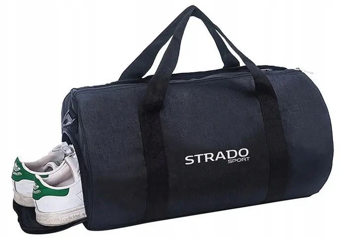 Cпортивна сумка з відділом для взуття Strado Sport 5905101594746 25L Чорна - фото 7