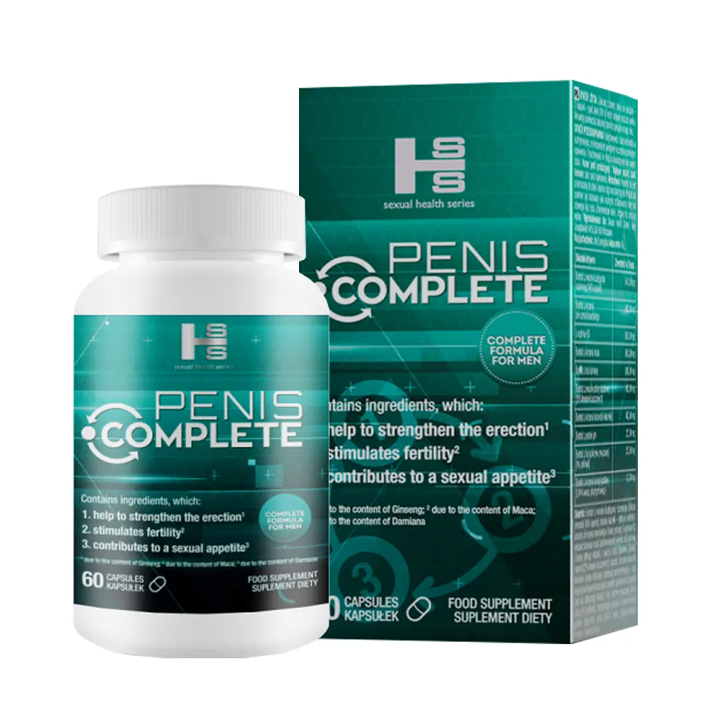 Таблетки для чоловіків SHS Penis Complete 60 шт - фото 7