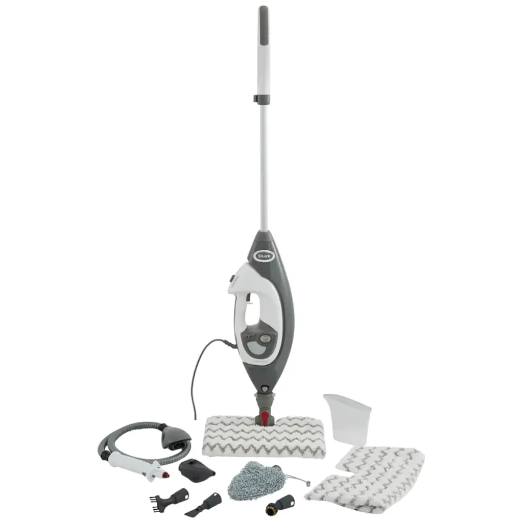 Паровая швабра Shark Lift-Away Pro Steam Pocket Mop бело-серая (S6005EU) - фото 2