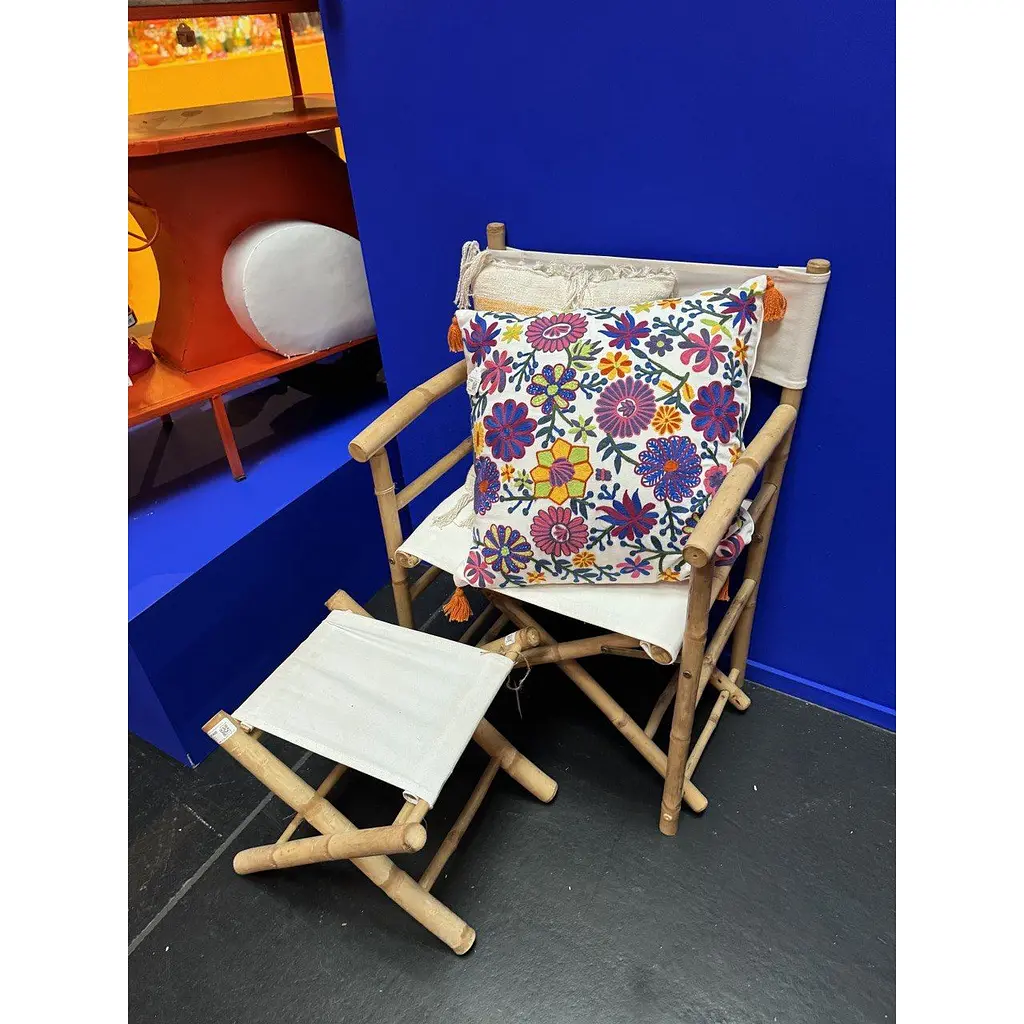 Крісло J-line з бамбука вуличне (91401) - фото 6