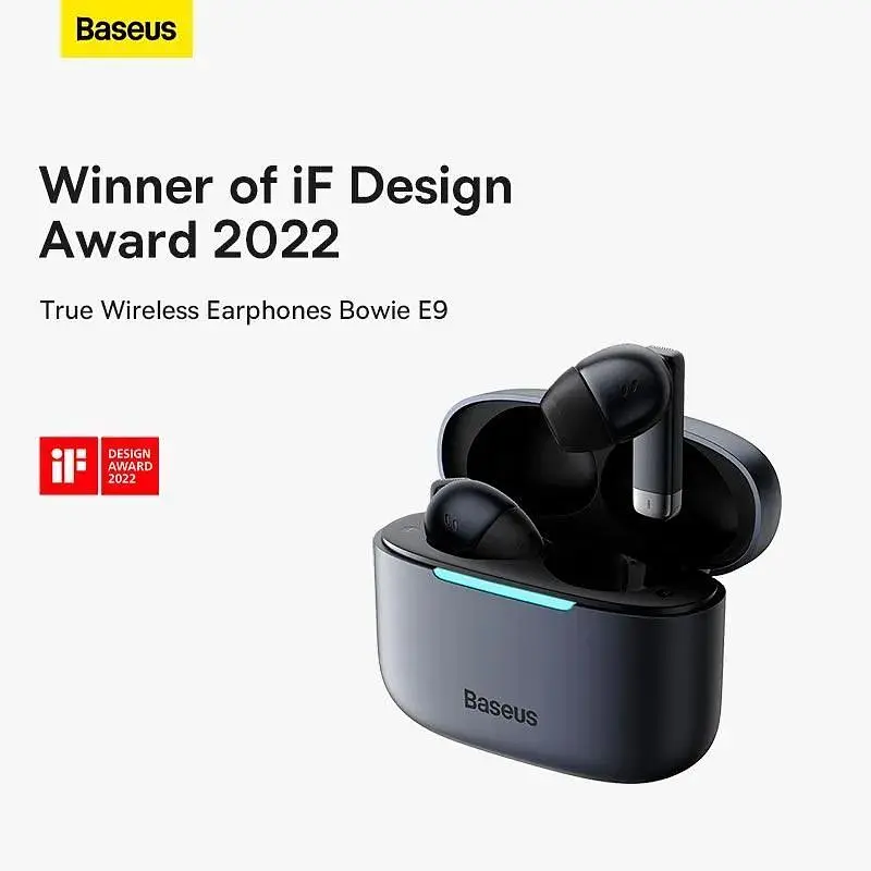 Наушники Baseus True Wireless Earphones Bowie E9 (NGTW120002) белые - фото 7