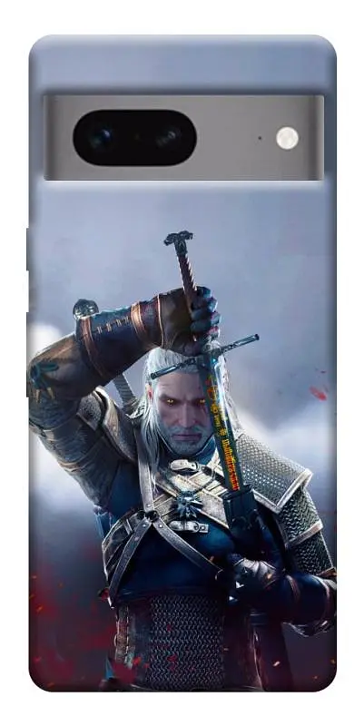 TPU чехол Demsky The witcher gerald для Google Pixel 7