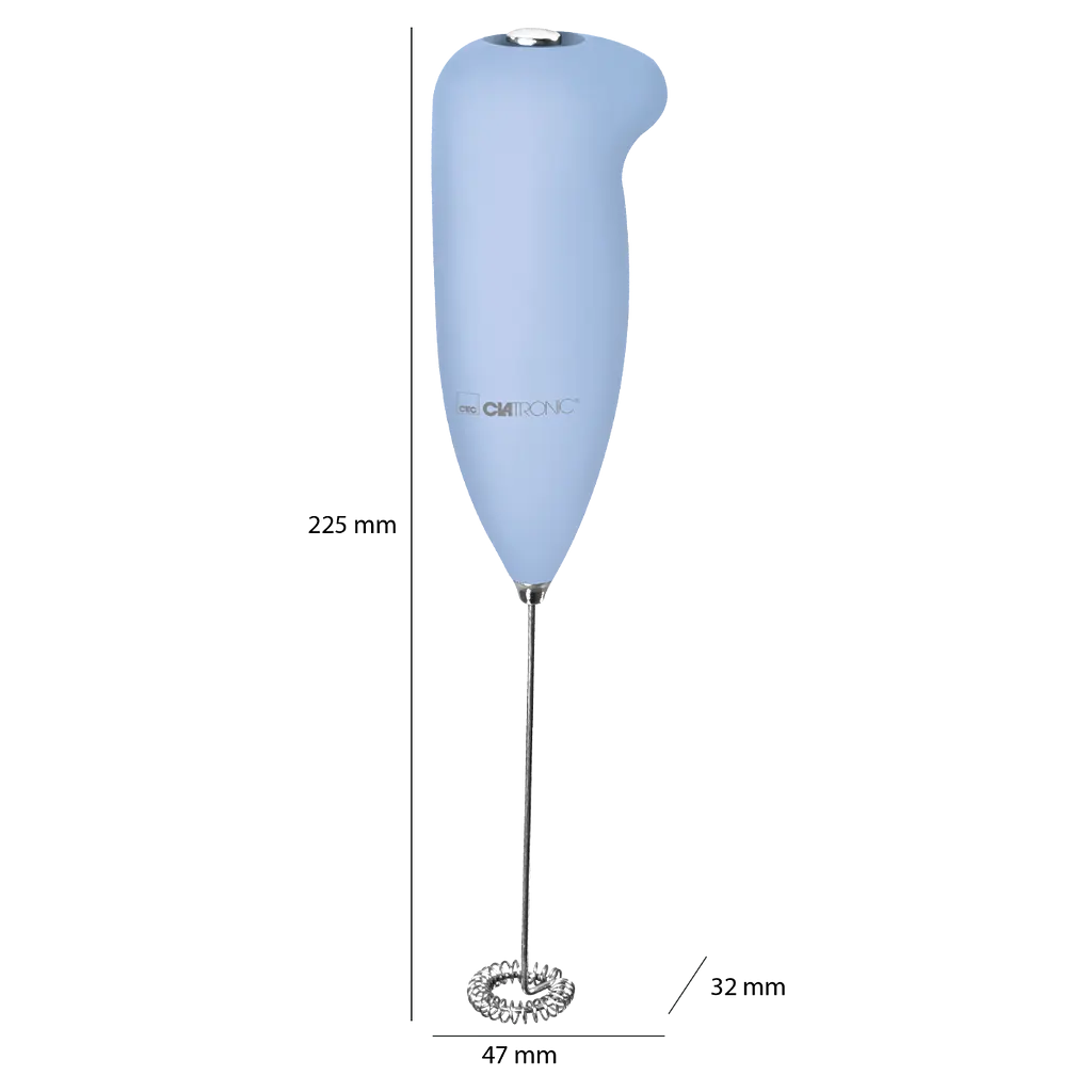 Вспениватель молока, пеносбиватель Clatronic MS 3089 (капучинатор, нержавеющая сталь, компактный) - фото 2