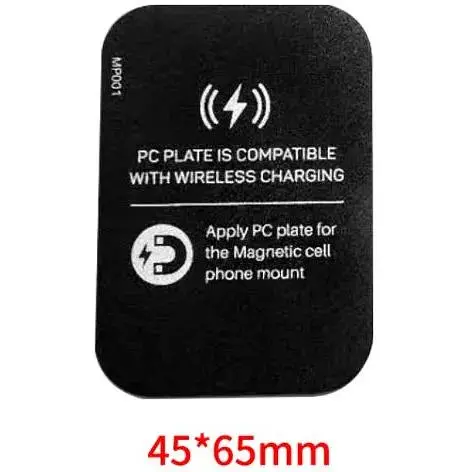 Пластиковая пластина DK для магнитного держателя на 3M скотче ((W)) 45x65 мм. - фото 2