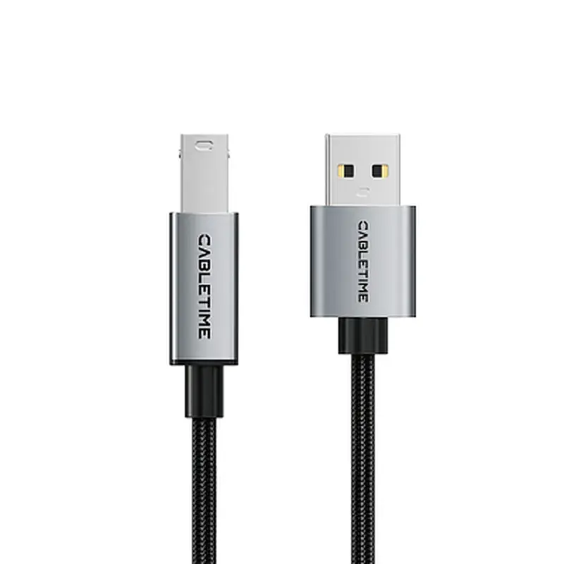 Кабель для принтера USB 2.0 AM/BM 2.0m Cabletime (CA915217) - фото 2