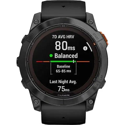 Смарт-часы Garmin Fenix 7X Pro Solar Slate Gray w. Black Band (010-02778-00/01) - фото 7