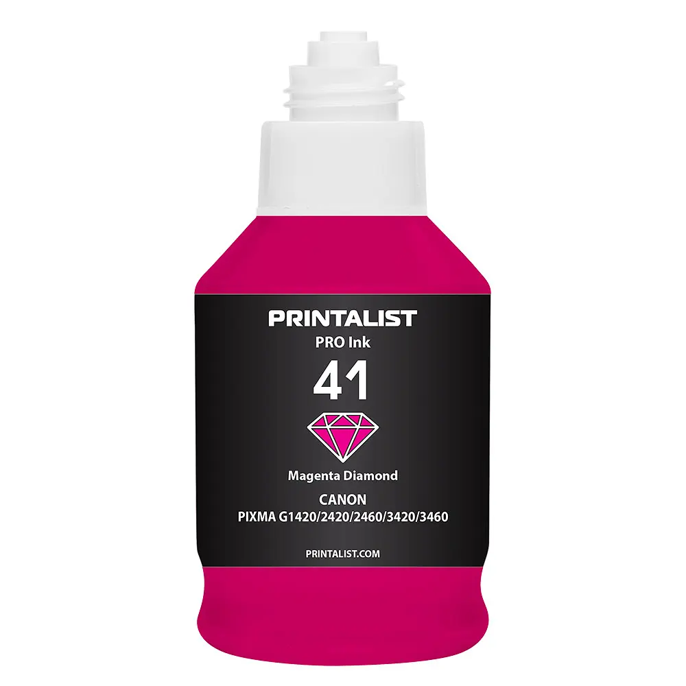 Чорнило PRINTALIST GI-41 для Canon Pixma G2420/3420 190г Magenta водорозчинне (PL41M) - фото 2