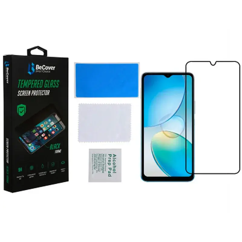 Скло захисне BeCover Infinix Hot 12і (X665B) Black (708540) - фото 3