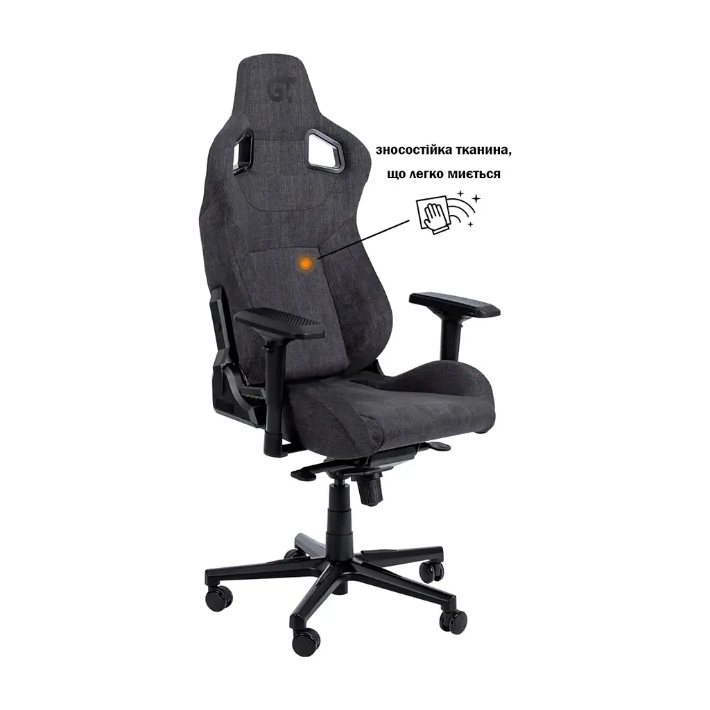Крісло ігрове GT Racer X-8005 Dark Gray - фото 3