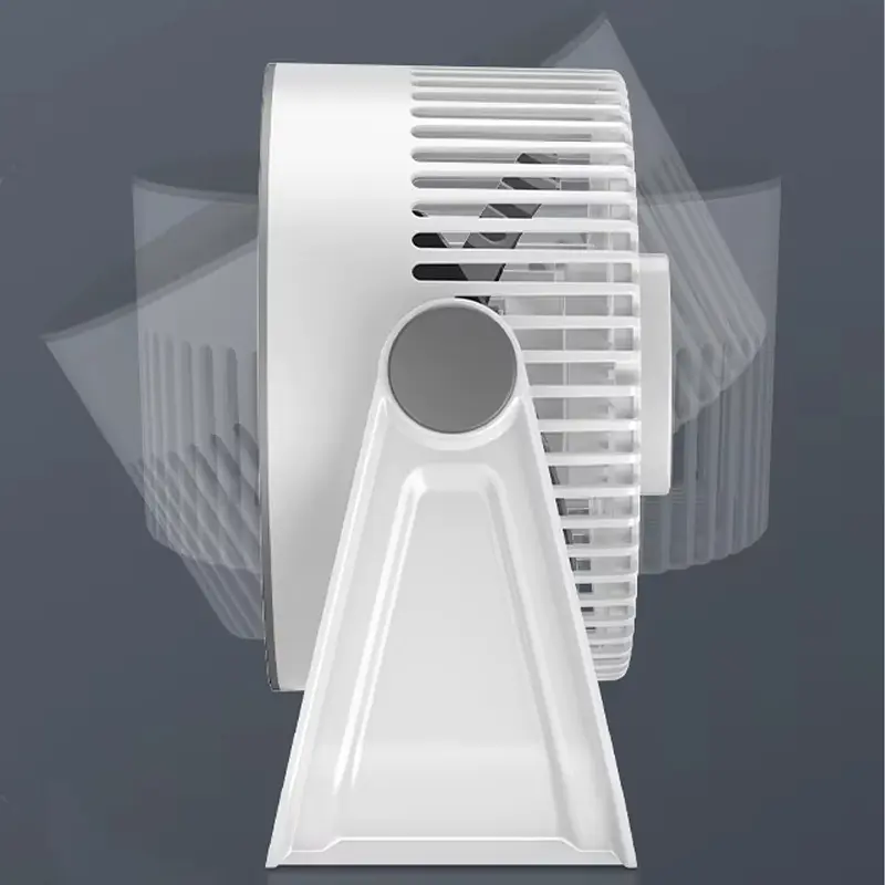 Портативний вентилятор S35 Built-in aromatherapy/mosquito repellent box 2400mAh White / Gray - фото 2