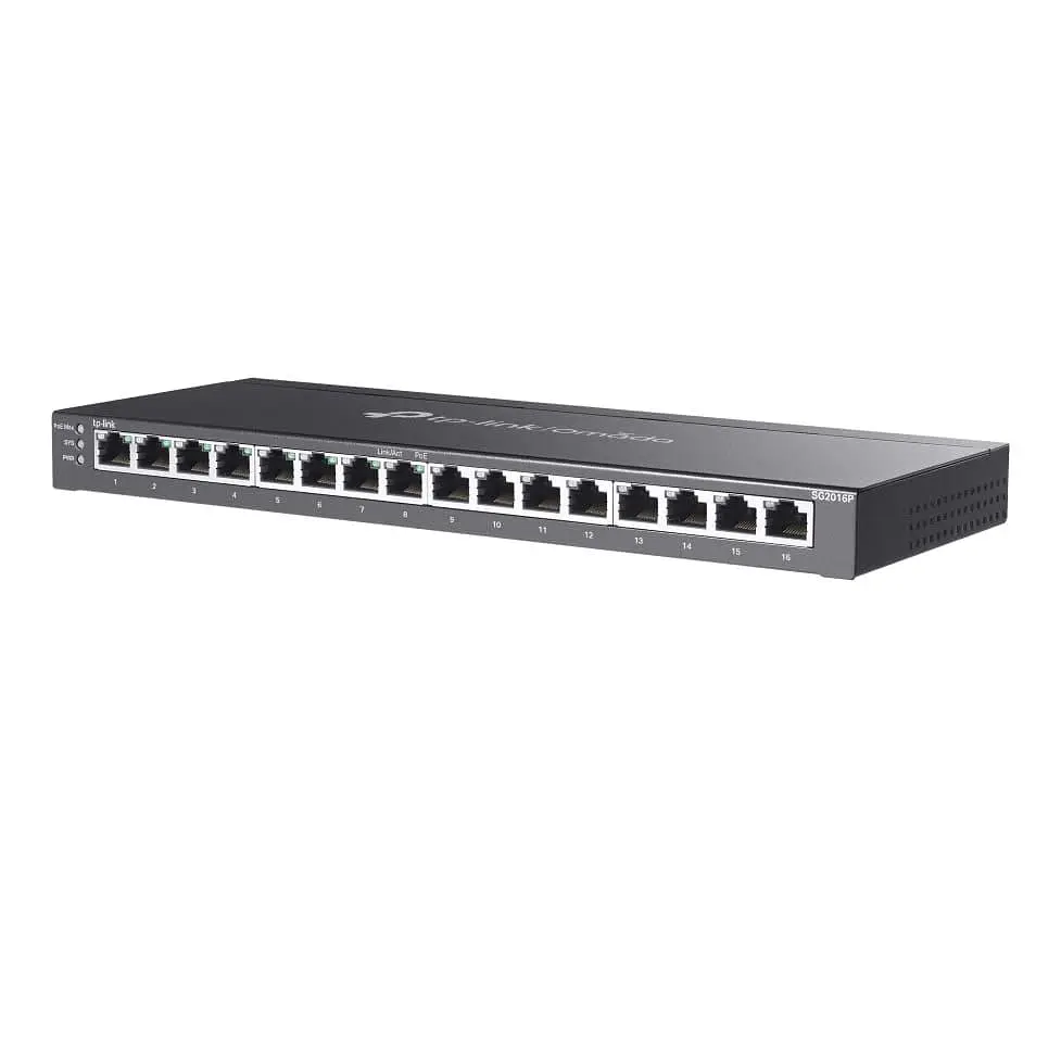 Комутатор TP-Link SG2016P (SG2016P) - фото 3