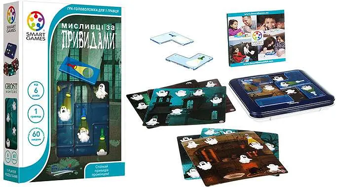 Настольная игра Smart Охотники за привидениями (Ghost Hunters) (укр.) (SG433UKR) - фото 4