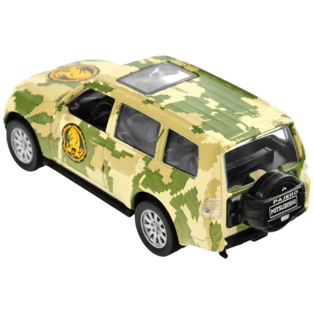 Автомодель TechnoDrive 250361M серия Шевроны Героев Mitsubishi Pajero 4WD Tubro 47 ОМБр - фото 11