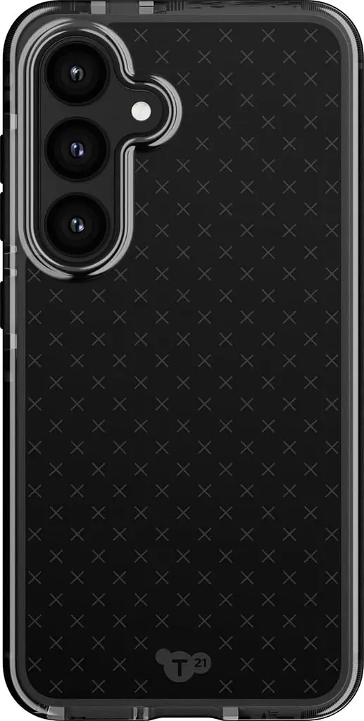 Протиударний силіконовий чохол Tech21 Evo Check для Samsung Galaxy S24 Plus/S25 Plus (6.7") Black