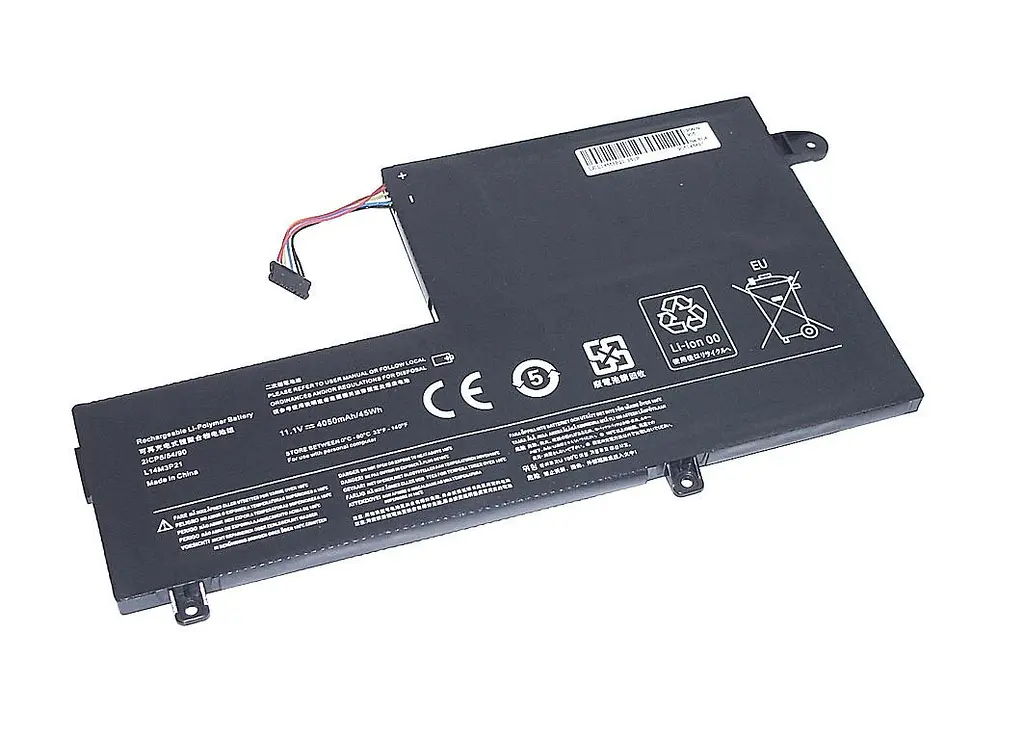 Акумулятор для ноутбука Lenovo L14M3P21-3S1P U41-70 11.1V Black 4050 mAh - фото 2