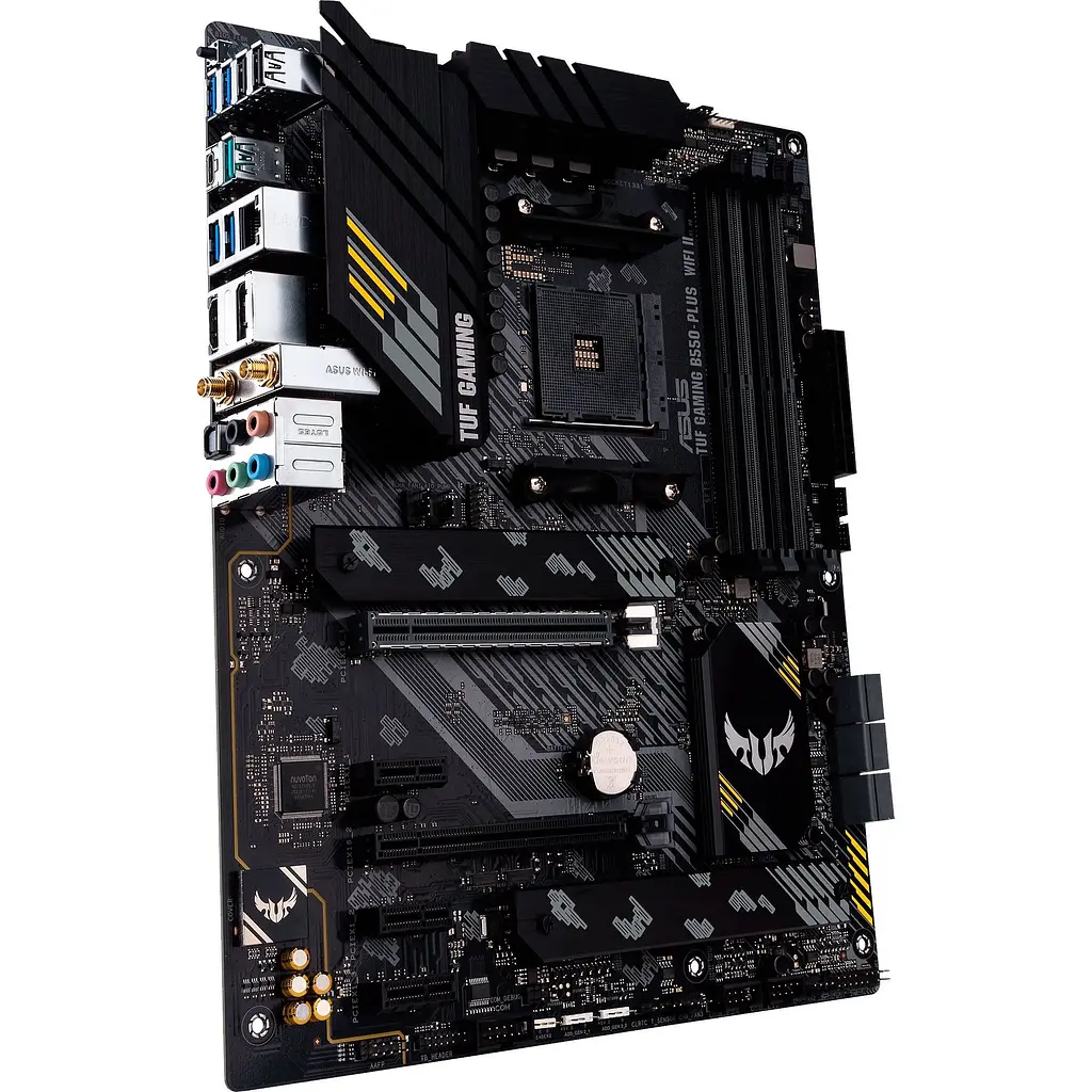 Материнская плата Asus TUF Gaming B550-PLUS WIFI II sAM4 B550 4xDDR4 M.2 HDMI DP Wi-Fi BT ATX - фото 6