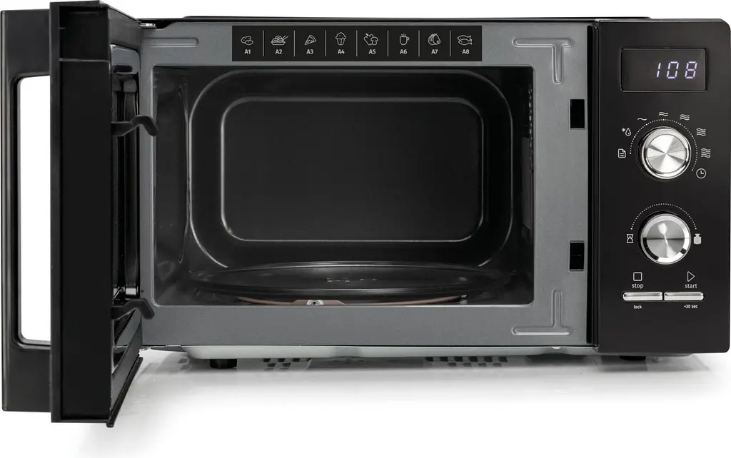Мікрохвільова піч Gorenje 20л 800Вт дисплей чорний - фото 3
