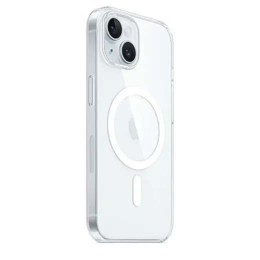 Прозрачный чехол CasePro Clear Case with MagSafe для iPhone 15 Plus - фото 6