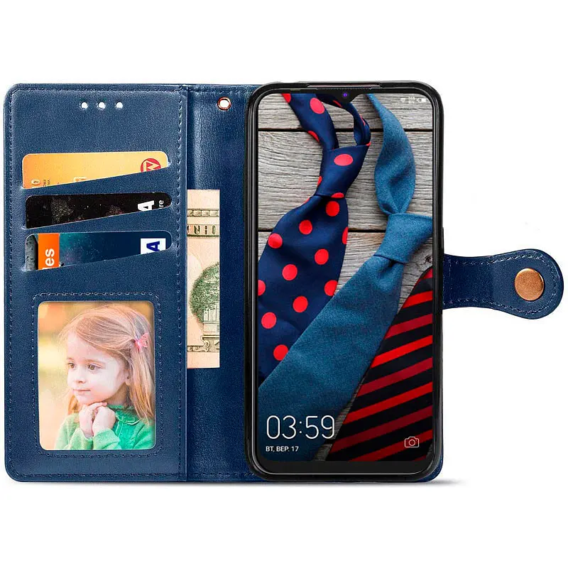 Чохол-книжка GETMAN Gallant Cover Case для Samsung Galaxy A54 5G Blue [84396] - фото 3
