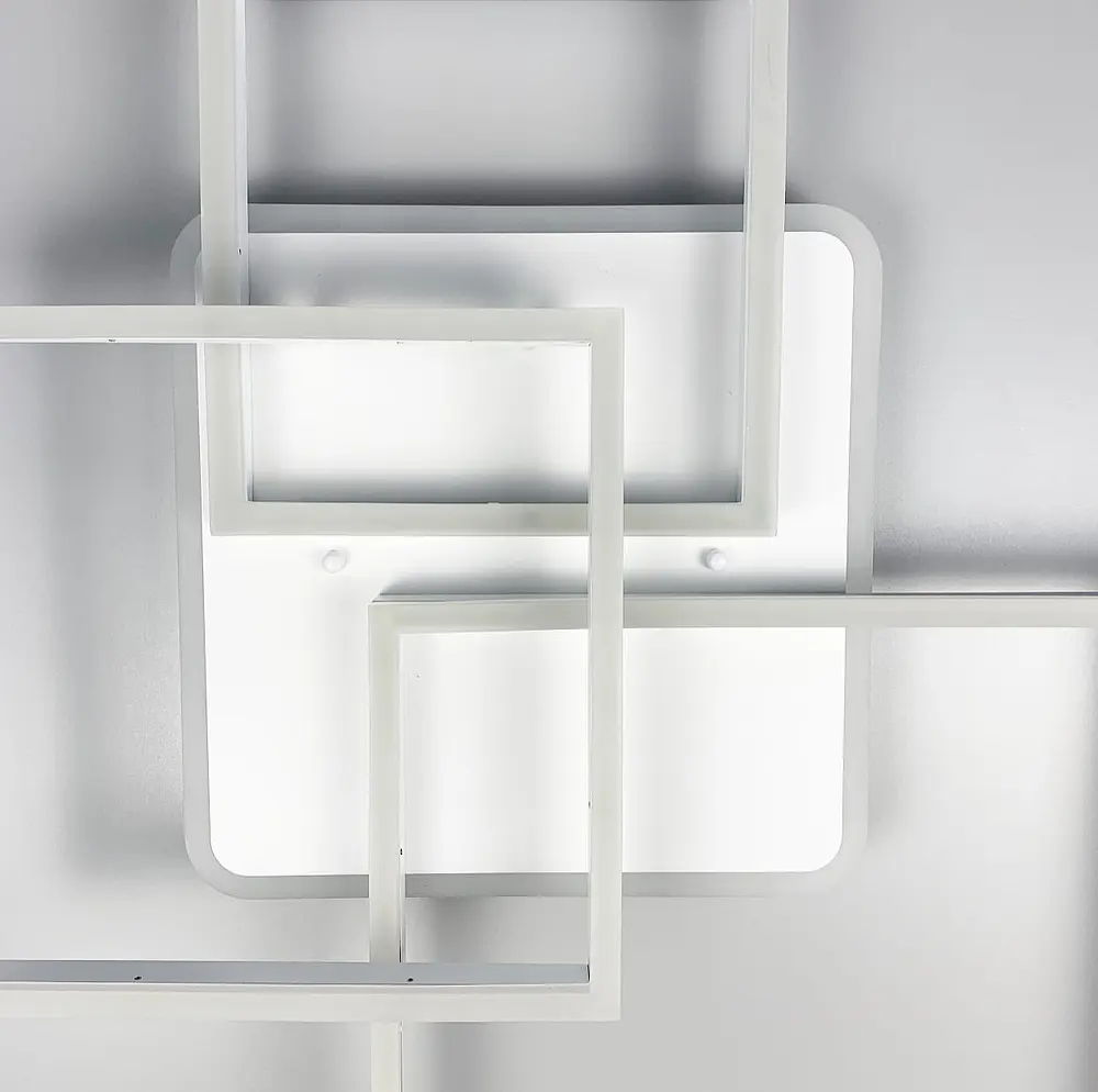 Светодиодная люстра Ideal Lux Frame Line.F Цвет корпуса Хром - фото 5