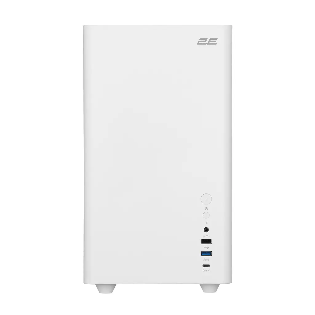 Корпус 2E Credo Plus V350WG без БР 1xUSB3.0 1х USB 2.0 1xUSB Type-C 3x120мм VGA 350мм LCS ready TG Side Panel mATX білий - фото 2