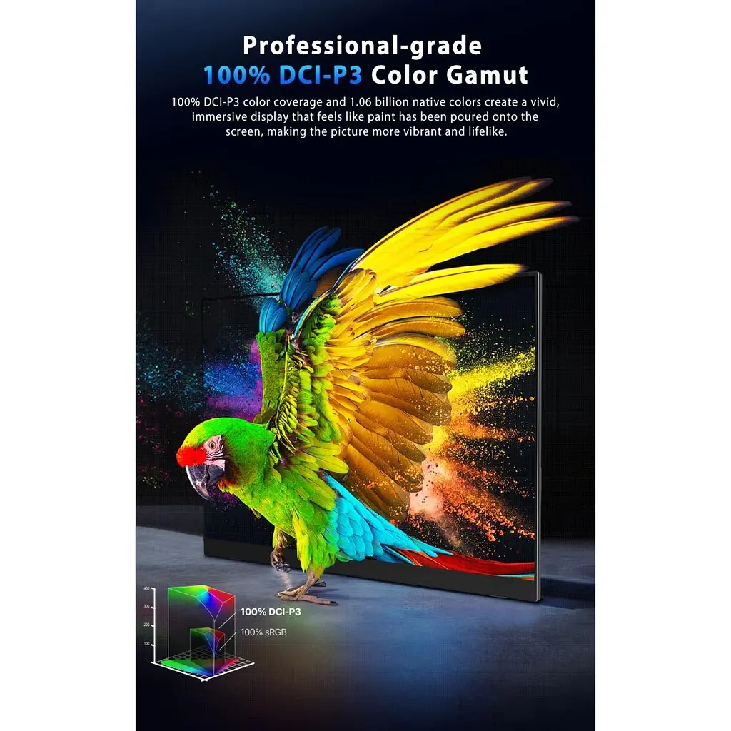 Портативний монітор UPERFECT 16" 2K 240Hz [171117] - фото 5
