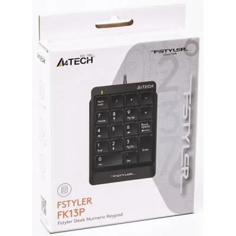Клавіатура A4Tech FK13P Black (4711421951210) - фото 5