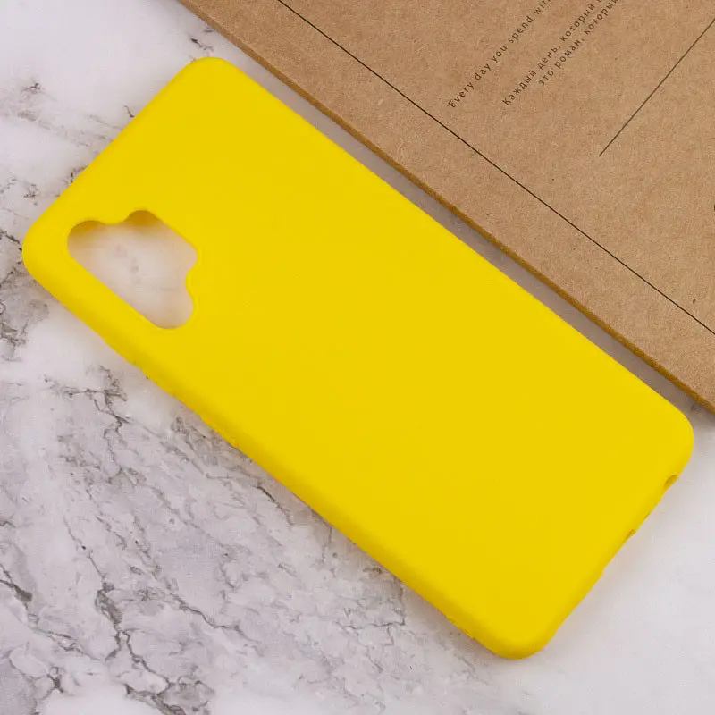 Силиконовый чехол Candy для Samsung Galaxy A54 5G Жовтий - фото 4