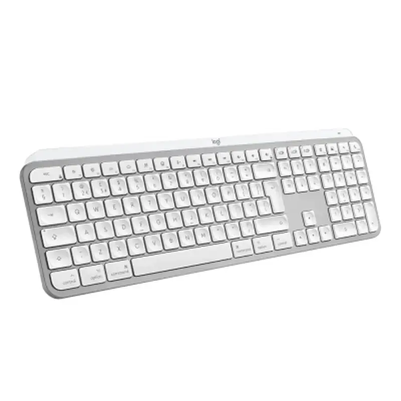 Клавіатура Logitech MX Keys S для MAC Bluetooth/Wireless UA Pale Grey (920-011638) - фото 2