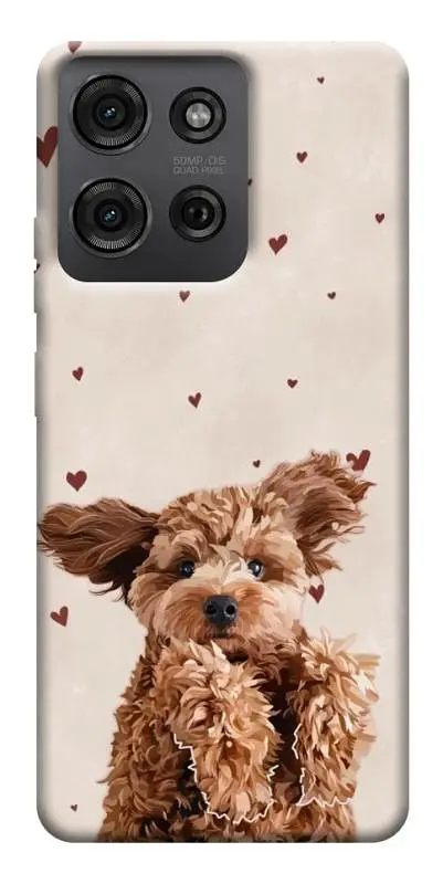 TPU чохол Demsky Сute doggy для Motorola Moto G75 5G