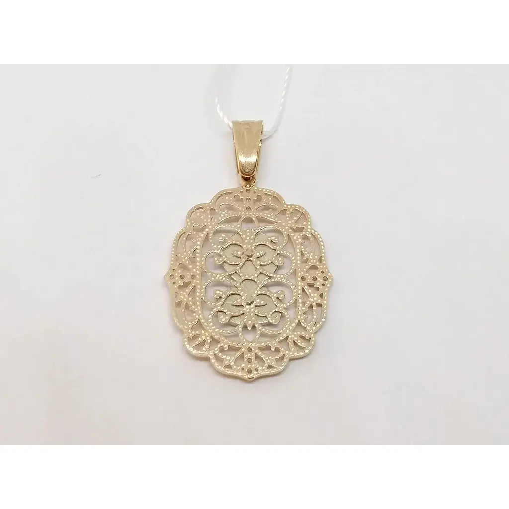 Золота підвіска Золотий Вік з фіанітами. 31110-1/01/1/1 - фото 3