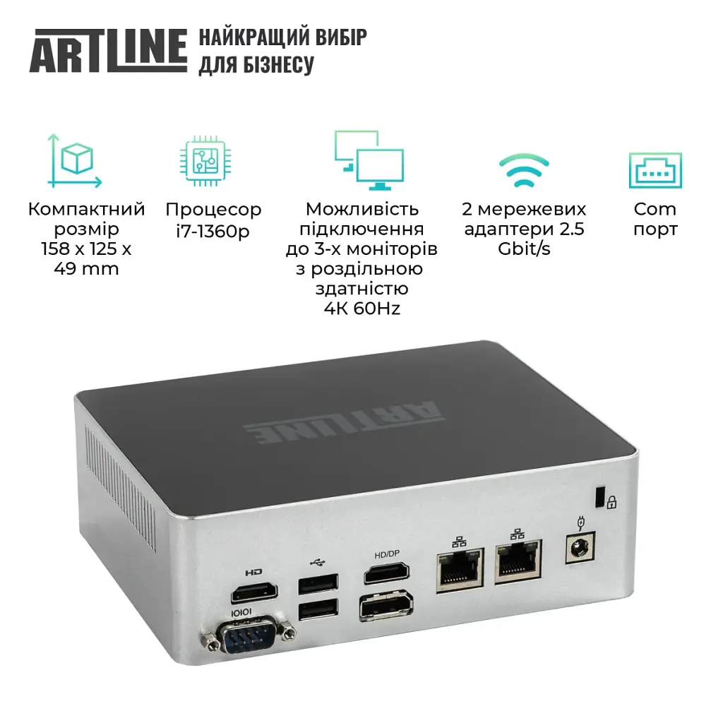 Неттоп Artline Business B12 (B12v40) - фото 2