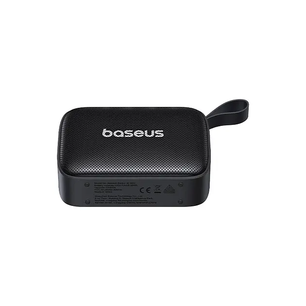 Акустика Baseus AeQur 30 Mini Portable Wireless Speaker A20077900123-00 бездротова чорна - фото 3