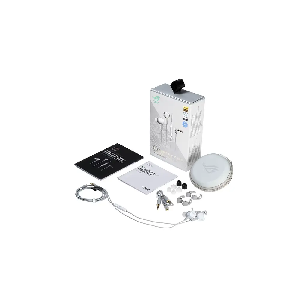 Гарнитура игровая Asus ROG CETRA II CORE ML 3.5 мм White (90YH0360-B2UA00) - фото 7