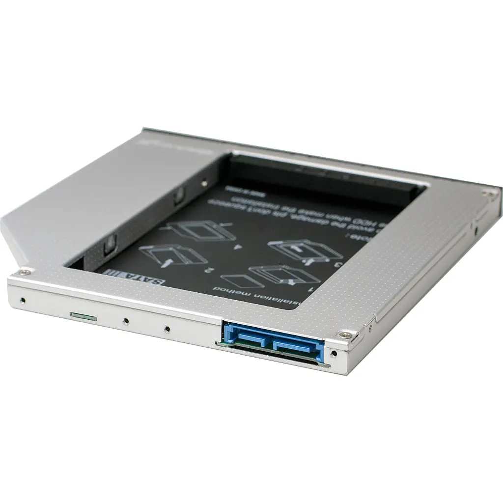Фрейм-перехідник Grand-X HDD 2.5'' to notebook 9.5 mm ODD SATA3 (HDC-26) - фото 2