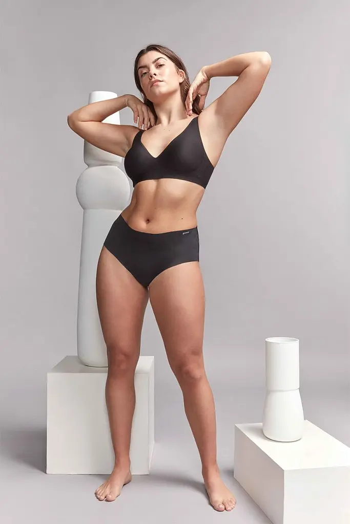 Жіночі трусики 228P1 Gisela чорні 2XL - фото 3